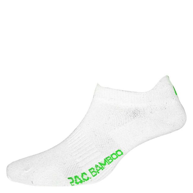 PAC Bamboo Footie Unisex White 35-38