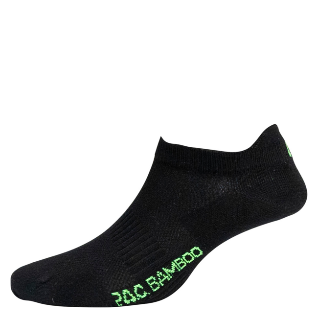 PAC Bamboo Footie Unisex Black 35-38