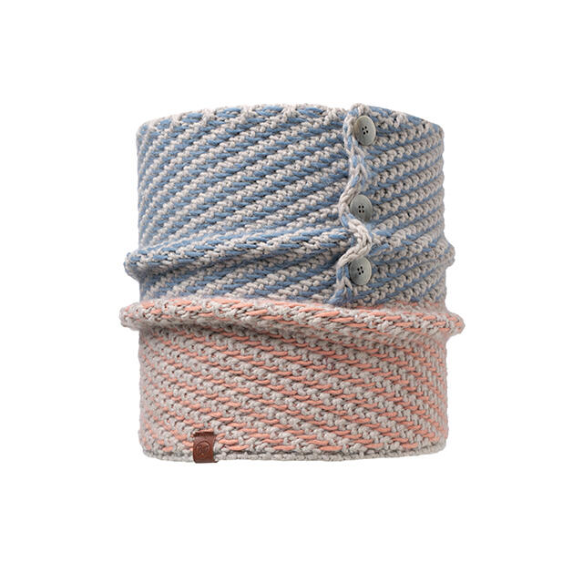 KNITTED NECKWARMER COMFORT NELLA MULTI