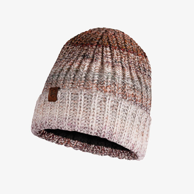 Knitted & Fleece Band Hat OLYA GREY