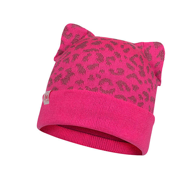 Knitted & Fleece Band Hat NEW ALISA PUMP PINK