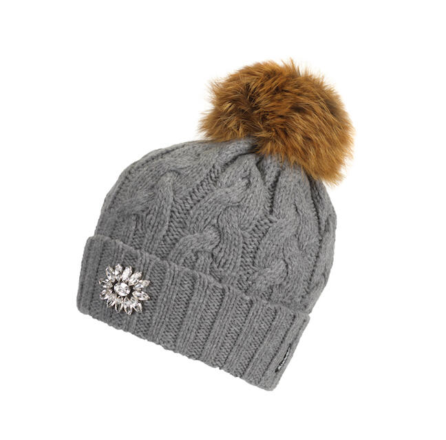 Grace Fur Crystal MÜ grigio cappello