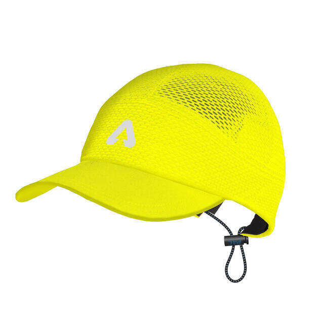 PAC Meshun Run Cap  Neon Yellow one size