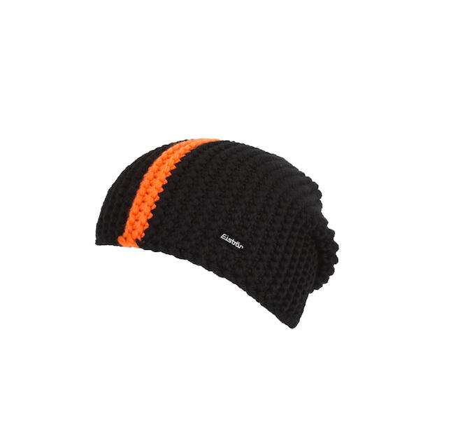 Orby MÜ nero/arancione fluo cappello
