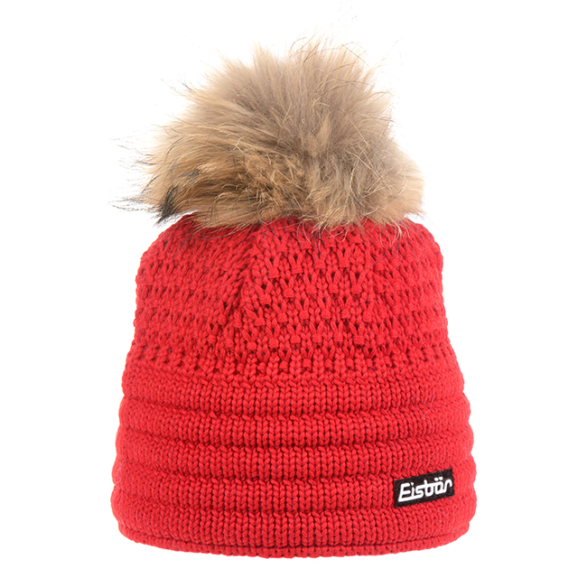 Maxima Fur MÜ cuffia rosso c...
