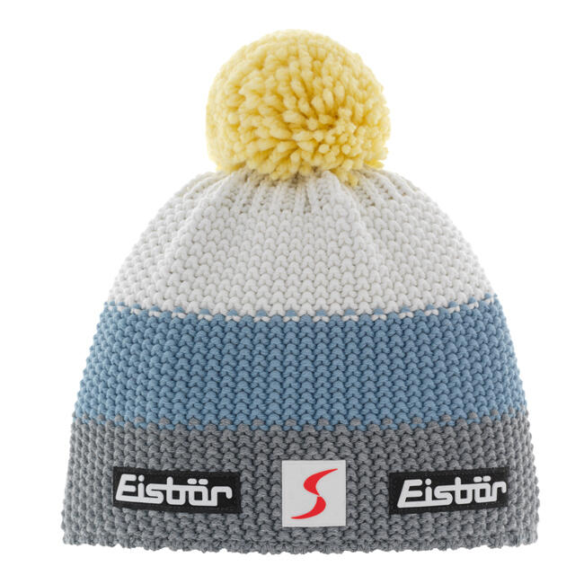 Star Pompon MÜ SP grigio-blue-bianco-giallo chiaro