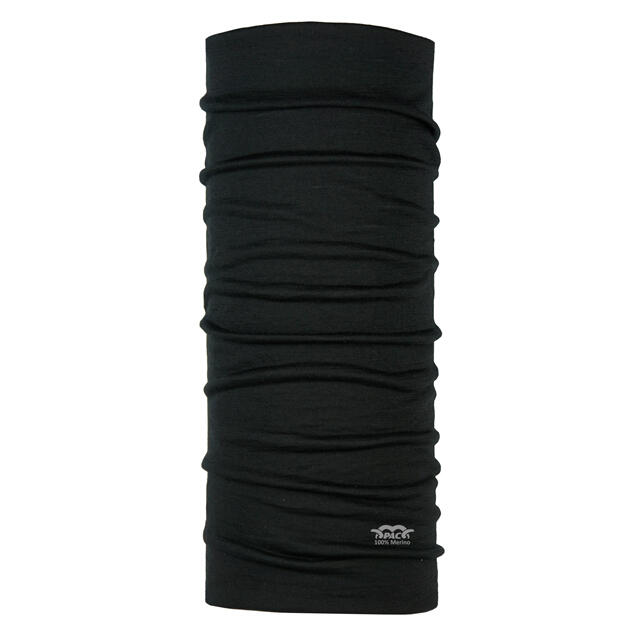 PAC Merino Wool Total Black one size