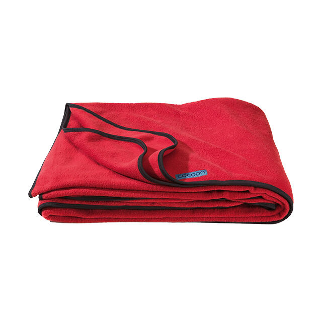 BLANKET fleece 200x160cm/890gr rosso