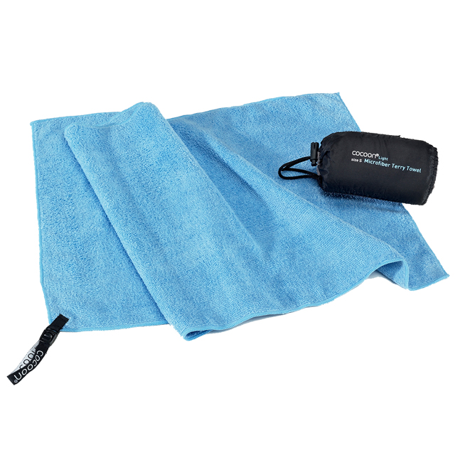 TOWEL LIGHT microfibra 60x30cm/60gr ciel