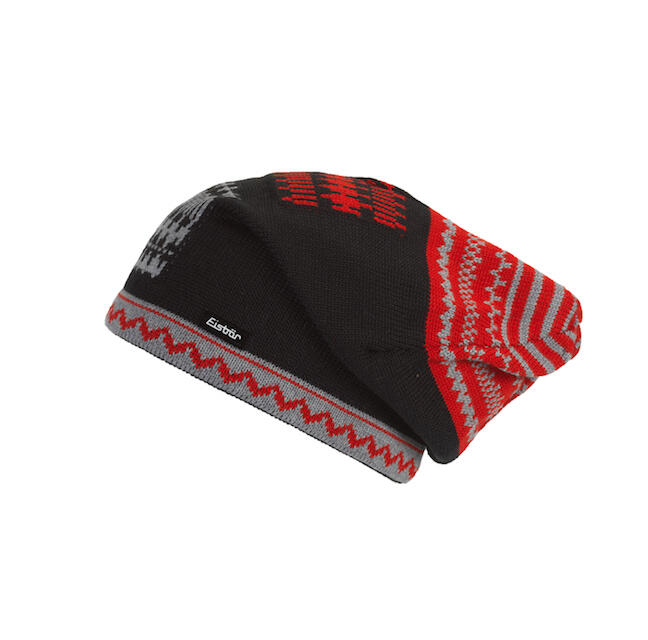 Ronan OS MÜ nero/grigio/rosso cappello